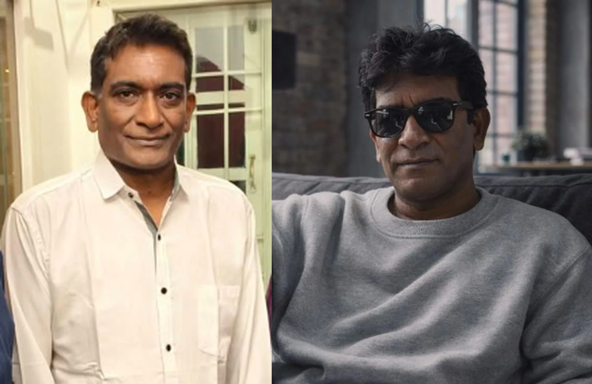 Two portrait photographs supplied with the Sri Annamar Productions statement