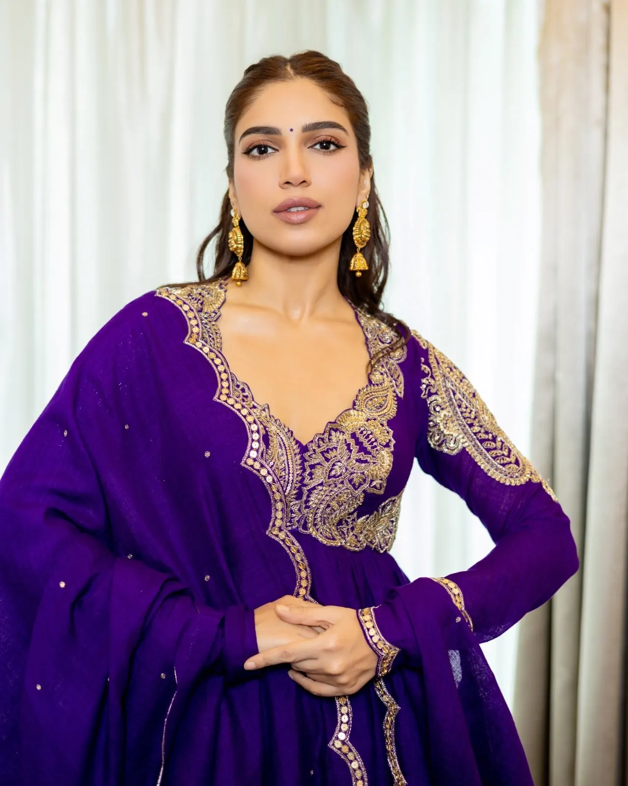 Bhumi Pednekar, who plays Belawadi Mallamma in The Pride of Bharat