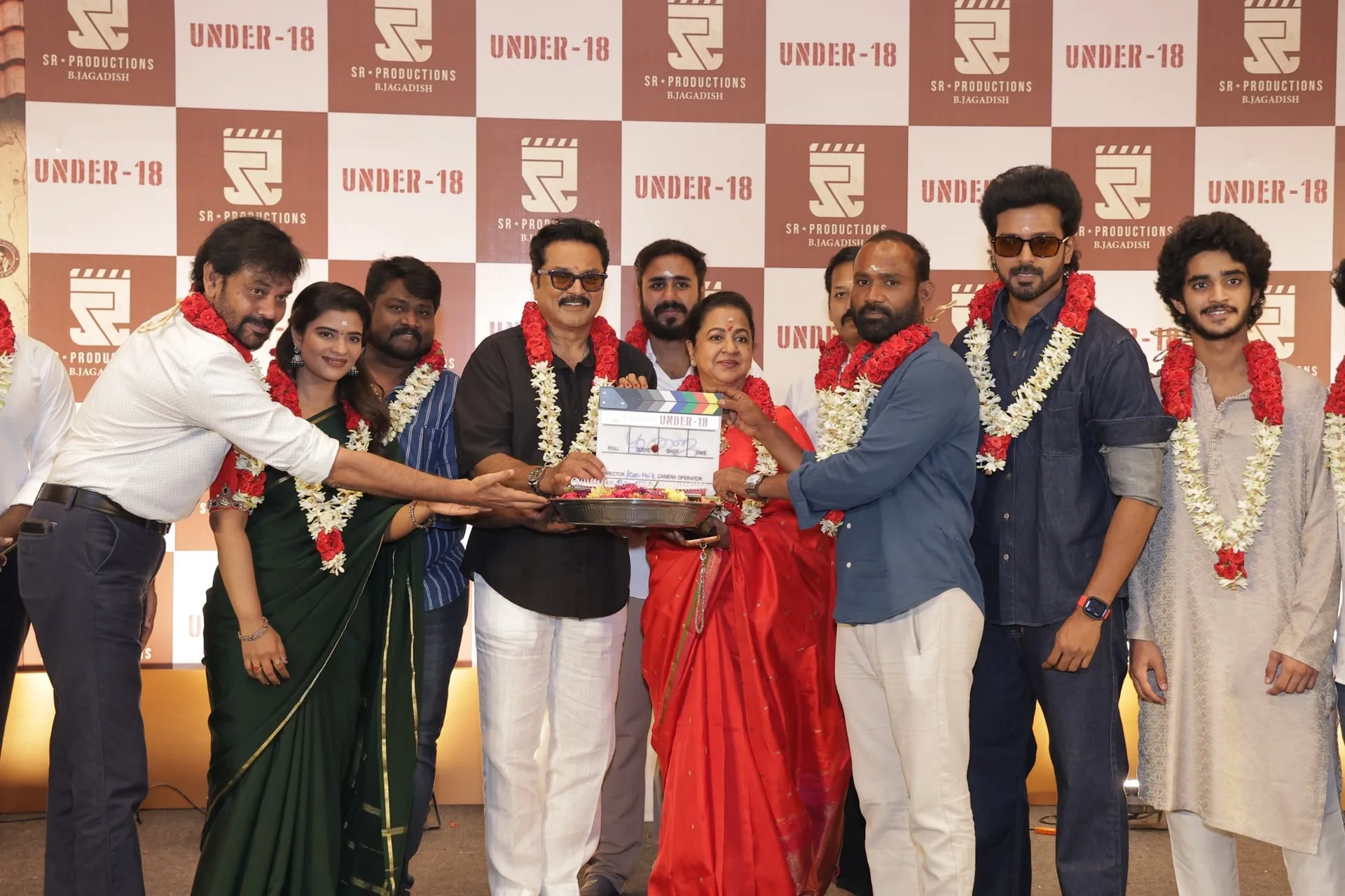Sarathkumar and Radhika were among those who came to launch the film