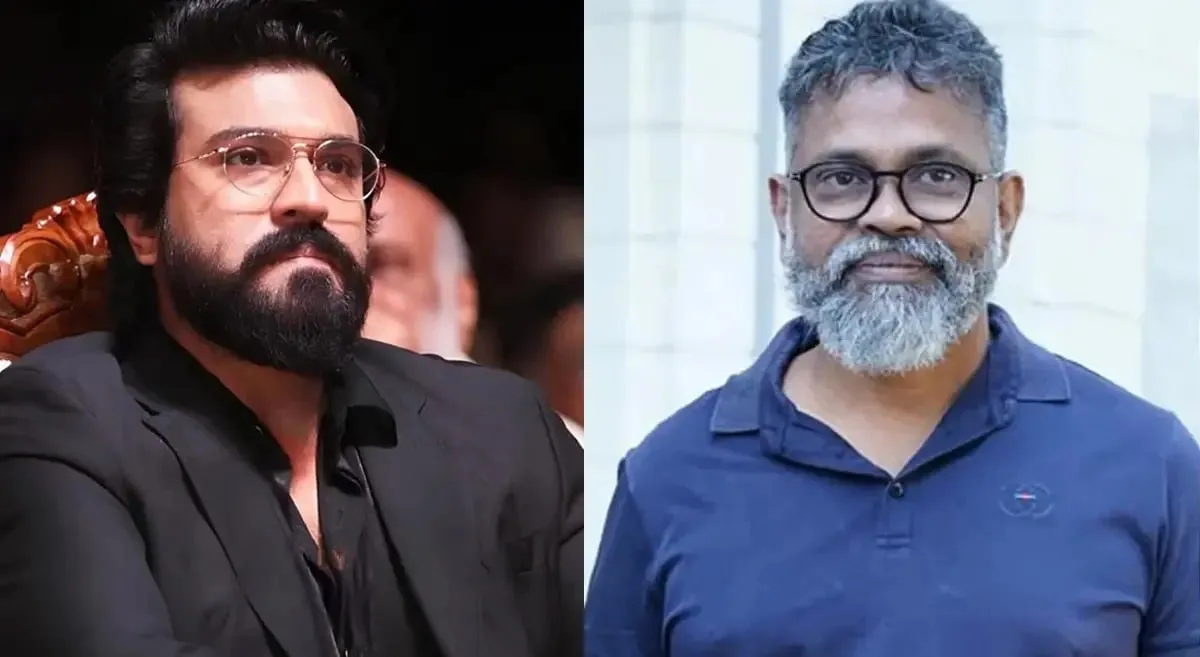 Ram Charan and director Sukumar in a side-by-side portrait