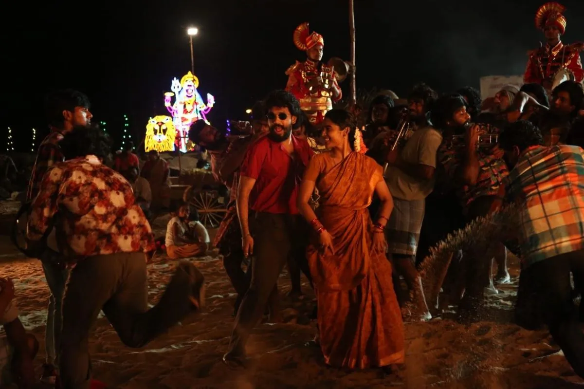 Adhi and Chaithra J Achar in Meesaya Murukku 2 Pappaali Pazhamey