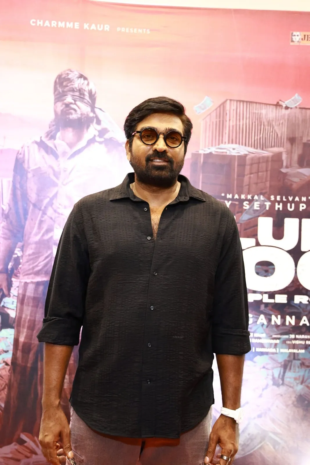 Vijay Sethupathi at the Slumdog 33 Temple Road teaser launch in Chennai