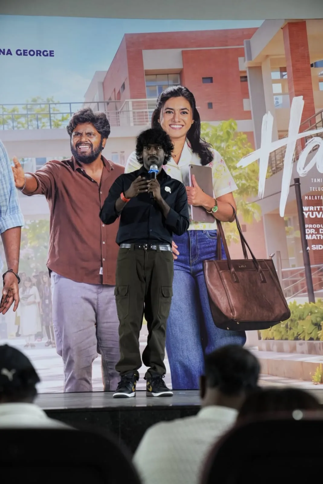 The Haiku team on stage at the audio launch