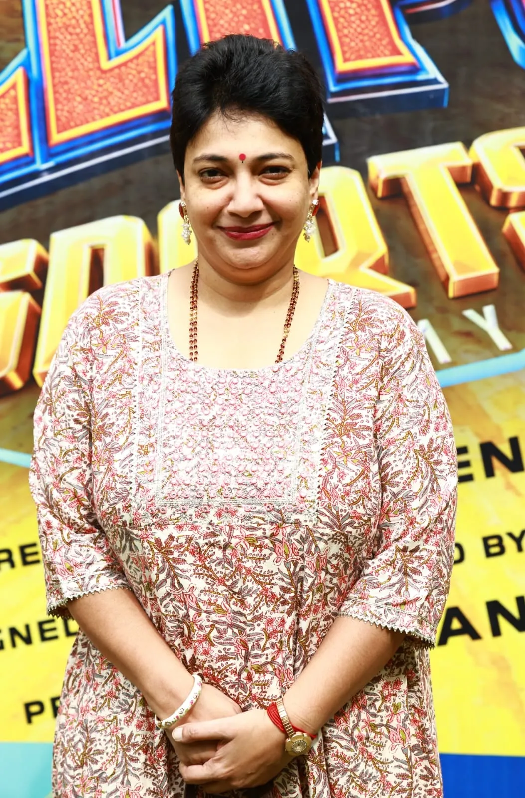 Rachitha Mahalakshmi, who teased fans not to read her role off the poster.